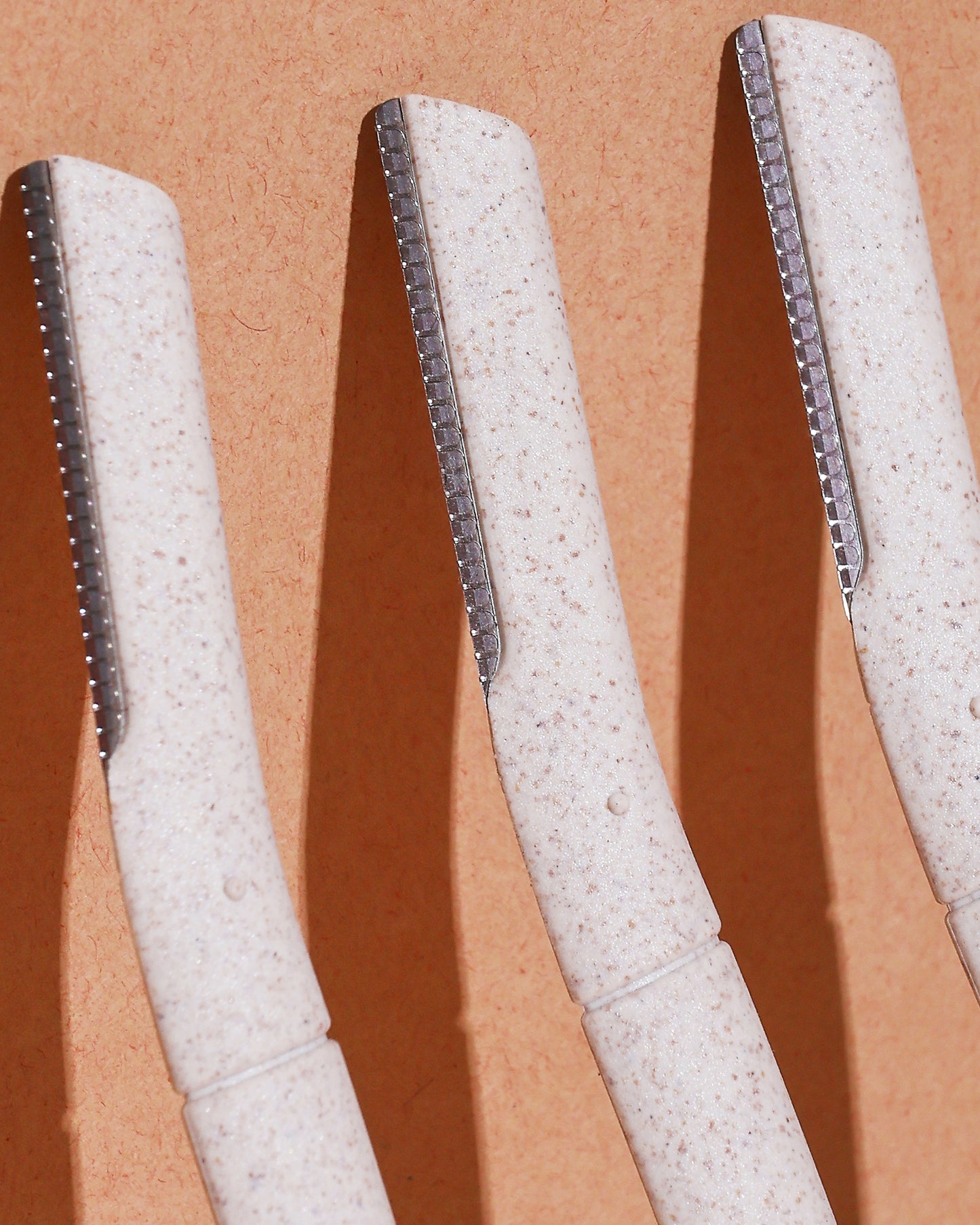 Peach Face Razor 3 pcs Pack -Wheat Husk & German Blade